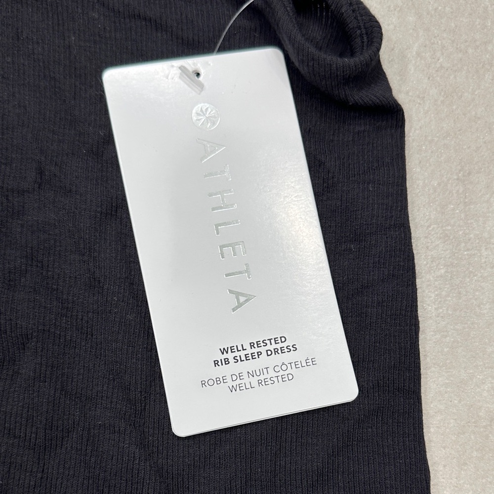 Athleta Black Well Rested Sleep Dress - Picture 3 of 10